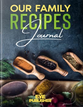 Our Family Recipes Journal for recording family recipes. — Ingalls Homestead